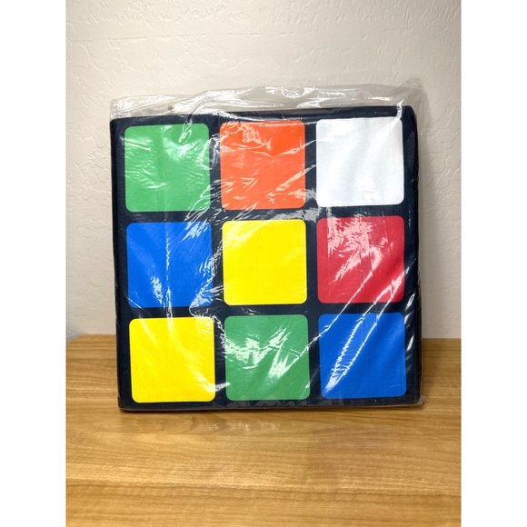 Cat Condo Rubics Cube Primary Colors Fun Cubby Bed Blue Red Yellow White Green - Picture 2 of 5